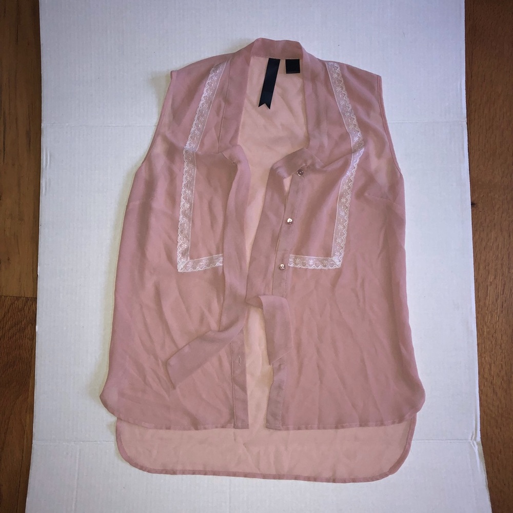 Sheer Pink Layering Tank